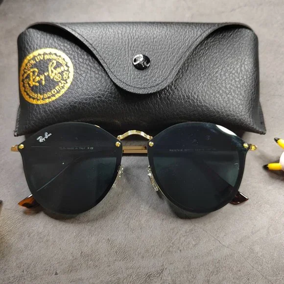 Ray Ban Accessories Rayban Gold Frame Green Lens 58mm Rb3574n Sunglasses Authentic Poshmark